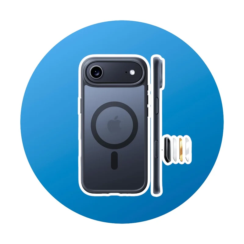 Torras Guardian-Mag iPhone 17 Air Matt Schwarz