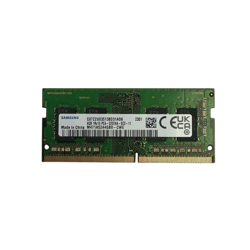 Samsung 4GB DDR4 3200 SODIMM Speicher RAM für Notebook Laptop Bulk