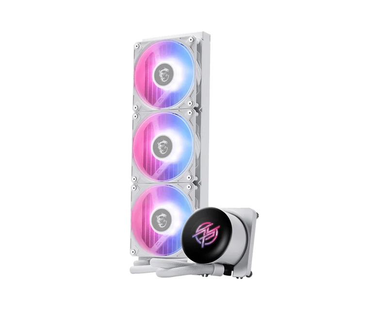 MSI MPG CORELIQUID P13 360 WHITE – 360 mm AIO Wasserkühler mit 2,1″ LCD & ARGB