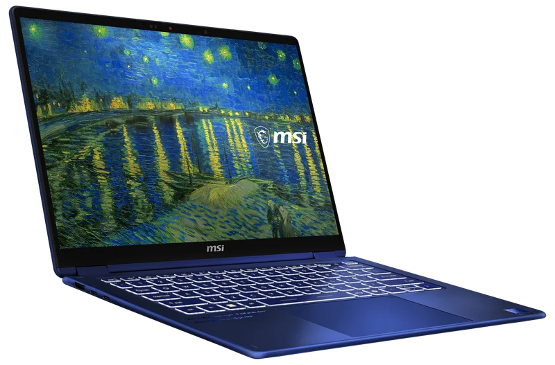 MSI Laptop Prestige 14 Flip AI+ Starry Night Over the Rhon