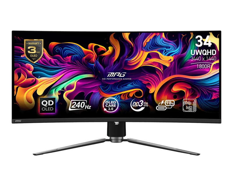 MPG 341CQPX QD-OLED | MSI Gaming Monitor