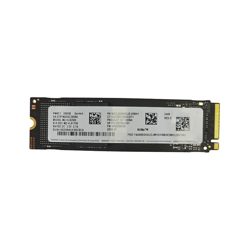 Samsung 256GB SSD M.2 PCIe NVMe Laptop PC interne Notebook Festplatte