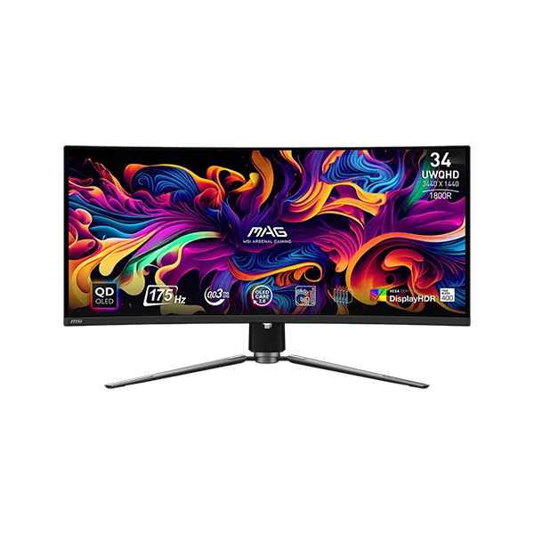 MSI CB MAG 341CQPDE QD-OLED | MSI eSport Gaming Monitor