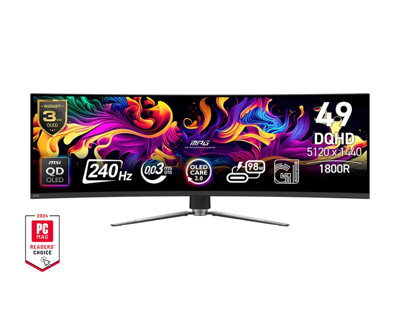 MPG 491CQPX QD-OLED | MSI Gaming Monitor