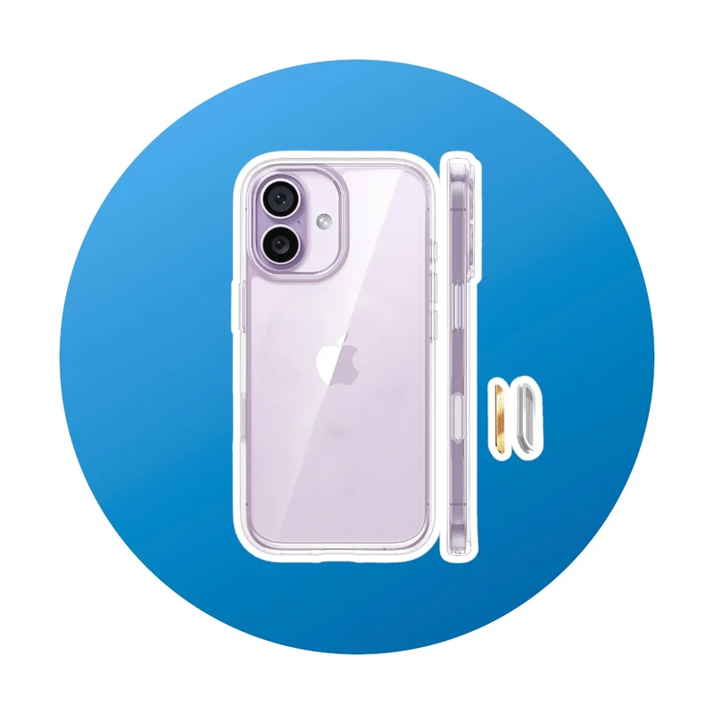 TORRAS Diamond iPhone 17 Hülle Transparent