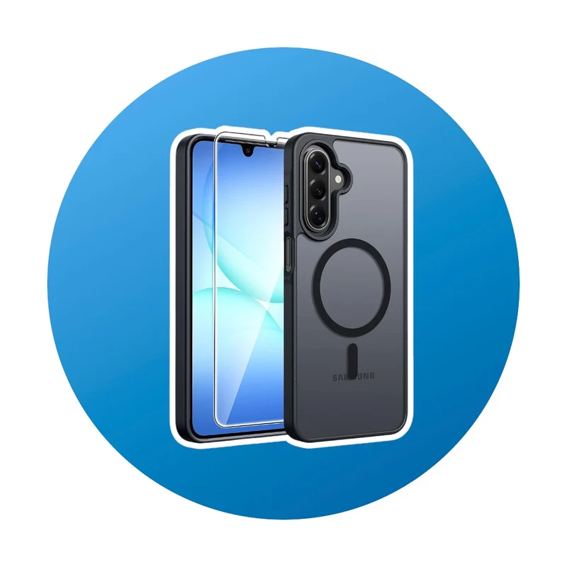 Fntcase Hülle für Samsung A17/A26/A16 schwarz