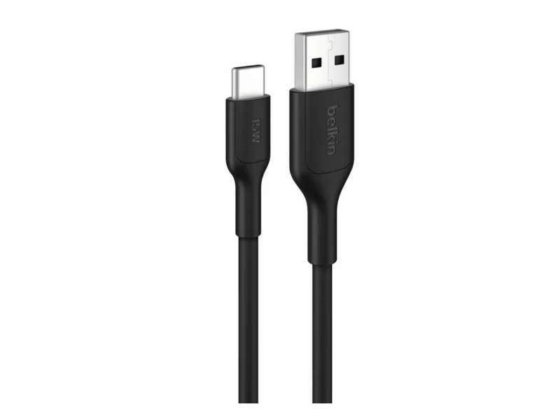 Belkin BoostCharge USB-A to USB-C Cable 3 m (9.8 ft) 18W - Black