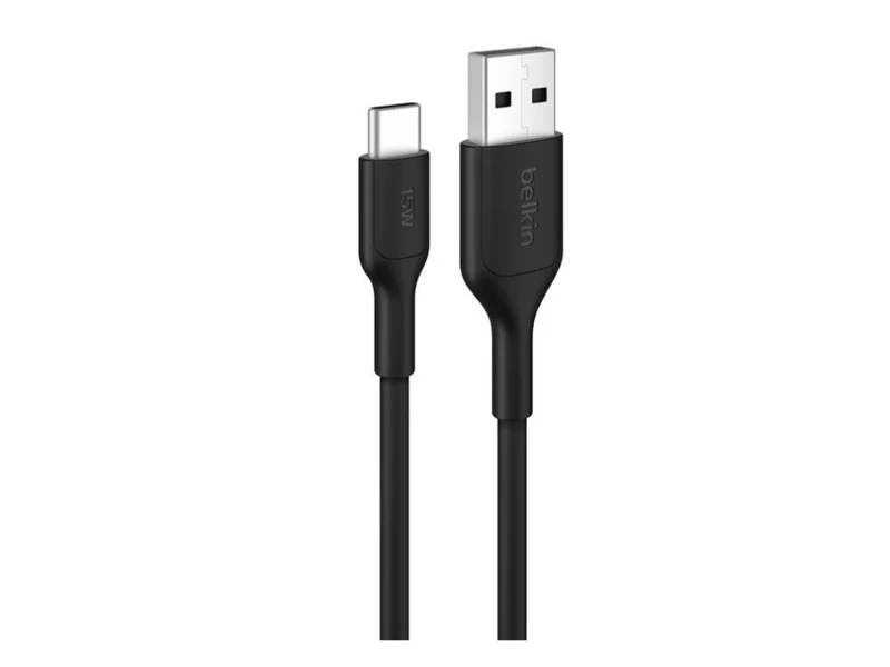 Belkin BoostCharge USB-A to USB-C Cable 2 m (6.6 ft) 18W - Black