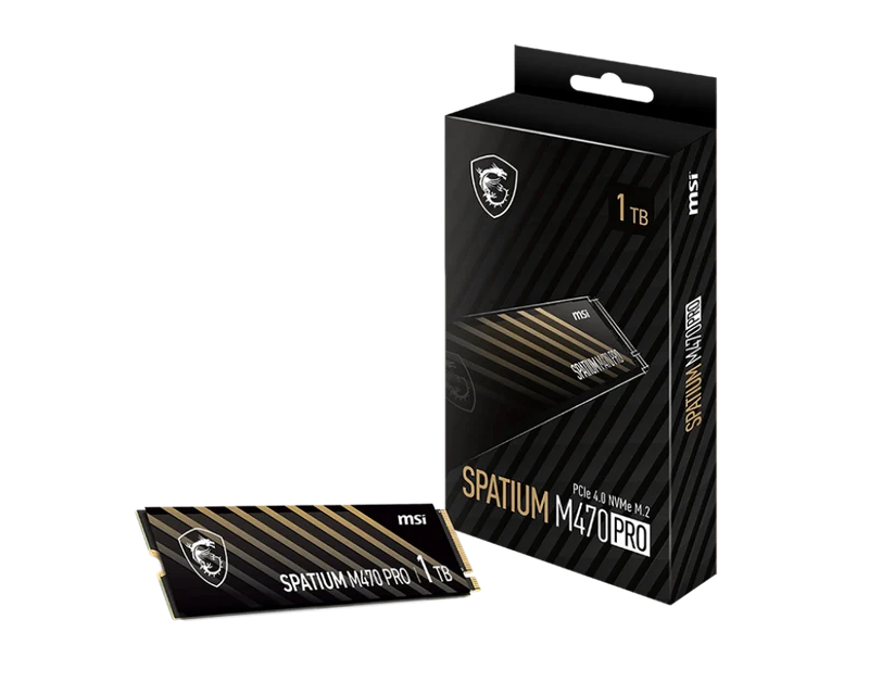 MSI SSD SPATIUM M470 PRO PCIe 4.0 NVMe M.2 1TB