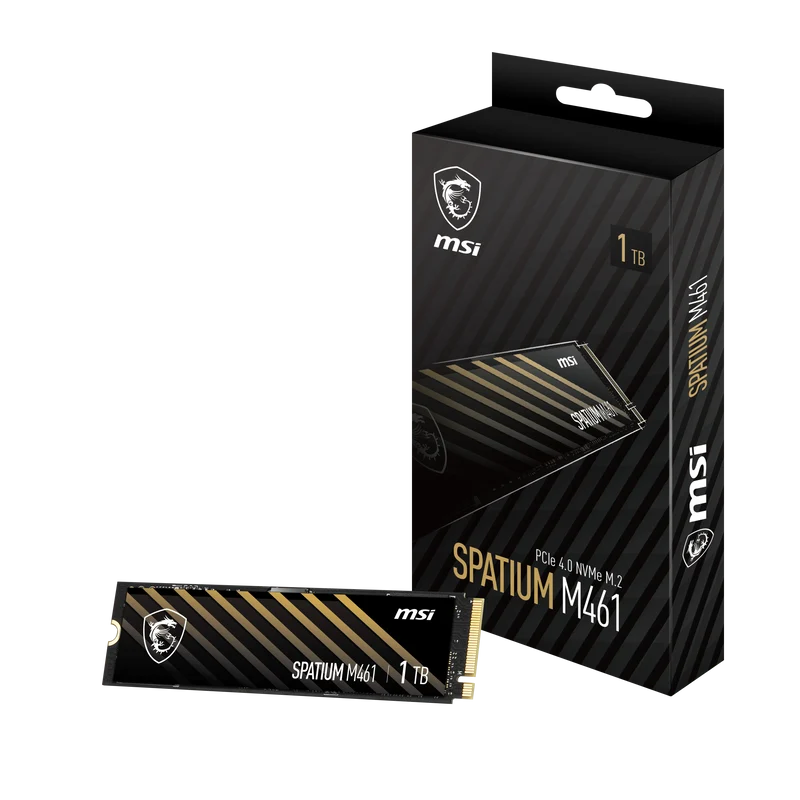 MSI CB SSD SPATIUM M461 PCIe 4.0 NVMe M.2 1TB