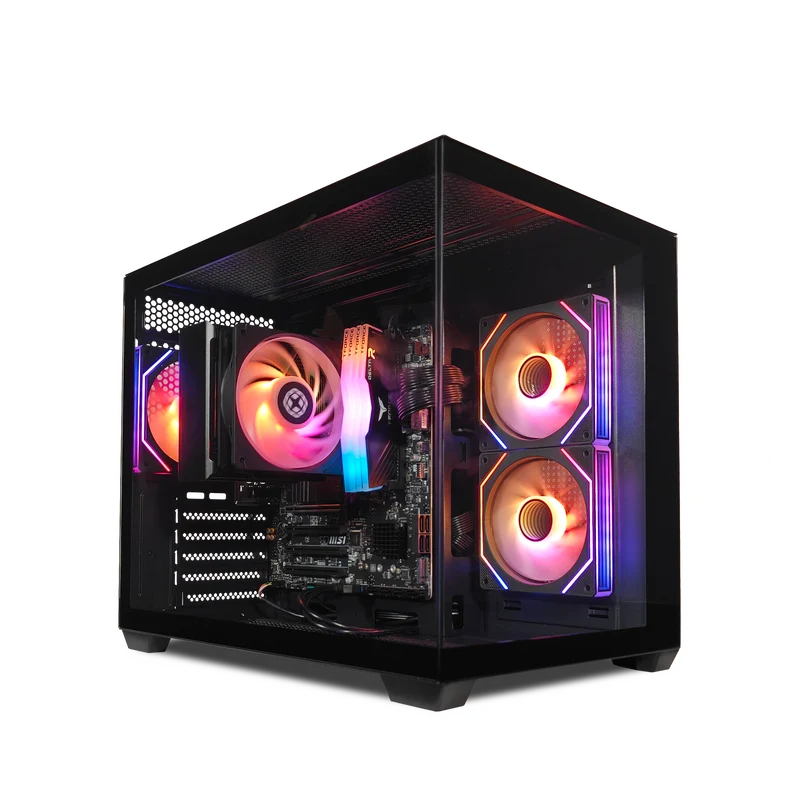 XOTIC PC Prism Optimal Gaming PC, AMD Ryzen 7 5700G, AMD Radeon Graphics, 32GB DDR4, 1TB SSD