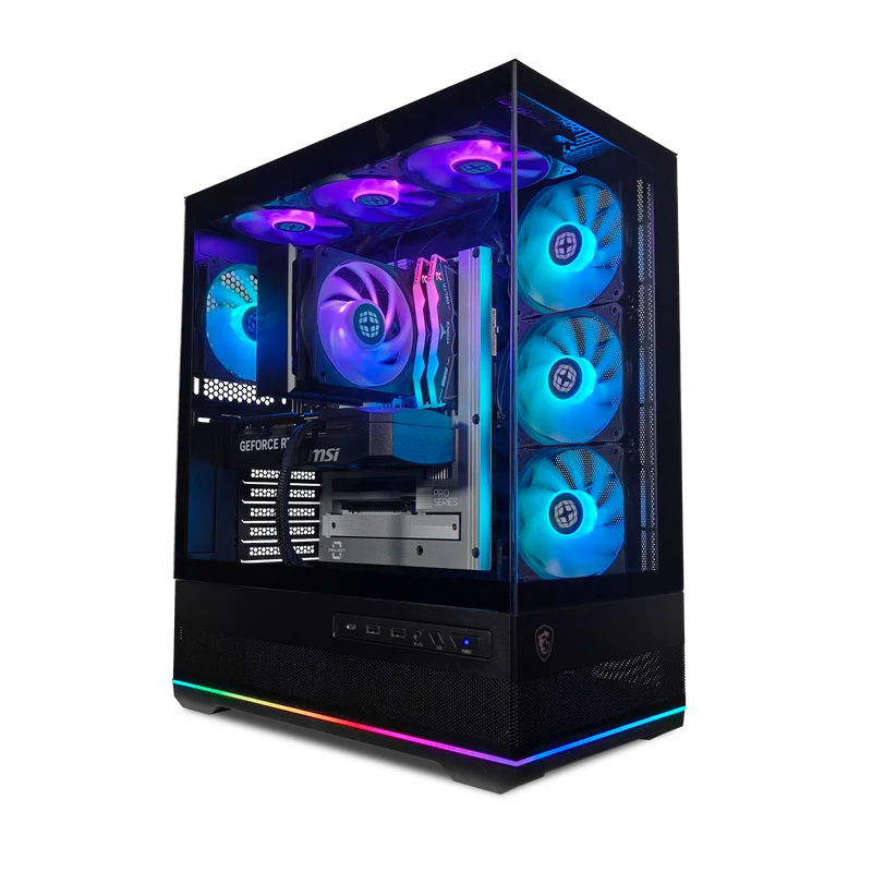XOTIC PC Project Zero Pano Stealth Extreme Optimized Gaming PC, Intel Core Ultra 5 245K, NVIDIA GeForce RTX 5070, 32GB RAM, 1TB SSD