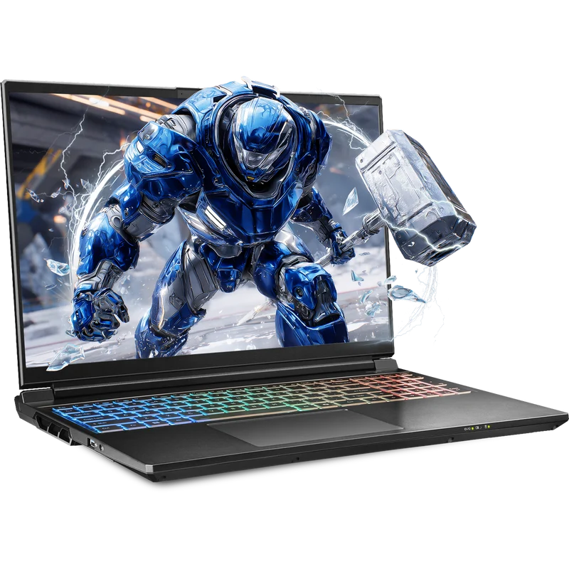 NP9561R (Clevo X560WNR1-G) Gaming Laptop, 16" QHD+ 300Hz Display, Intel Core Ultra 9 290HX Plus, NVIDIA GeForce RTX 5070 Ti, 16GB RAM, 1TB SSD