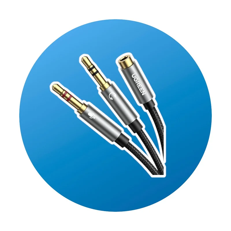 3,5mm Ugreen Splitter Kabel Audio