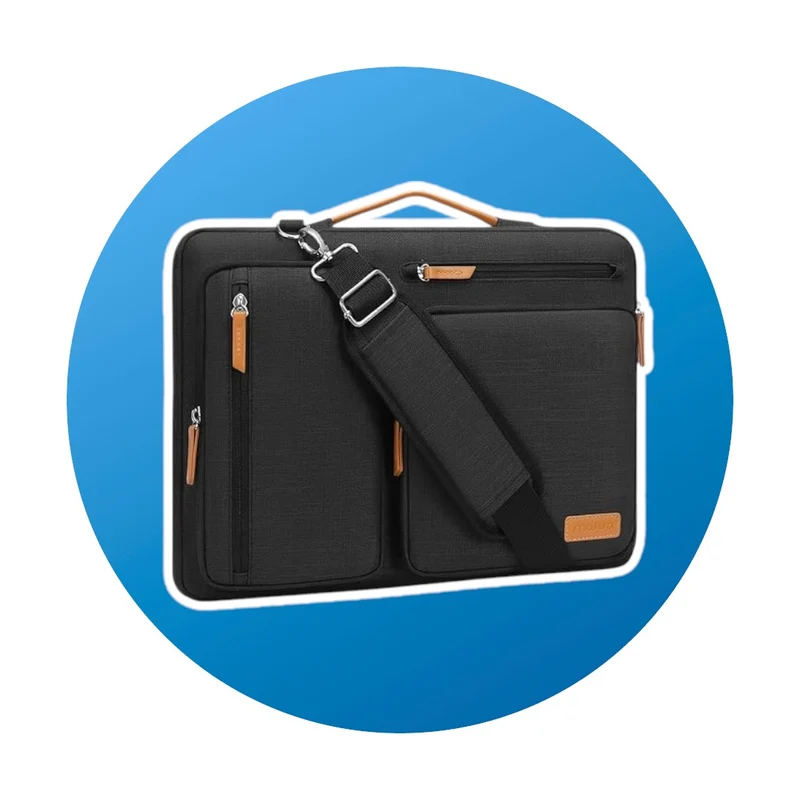 17" Mosiso 360 Notebook-Tasche schwarz