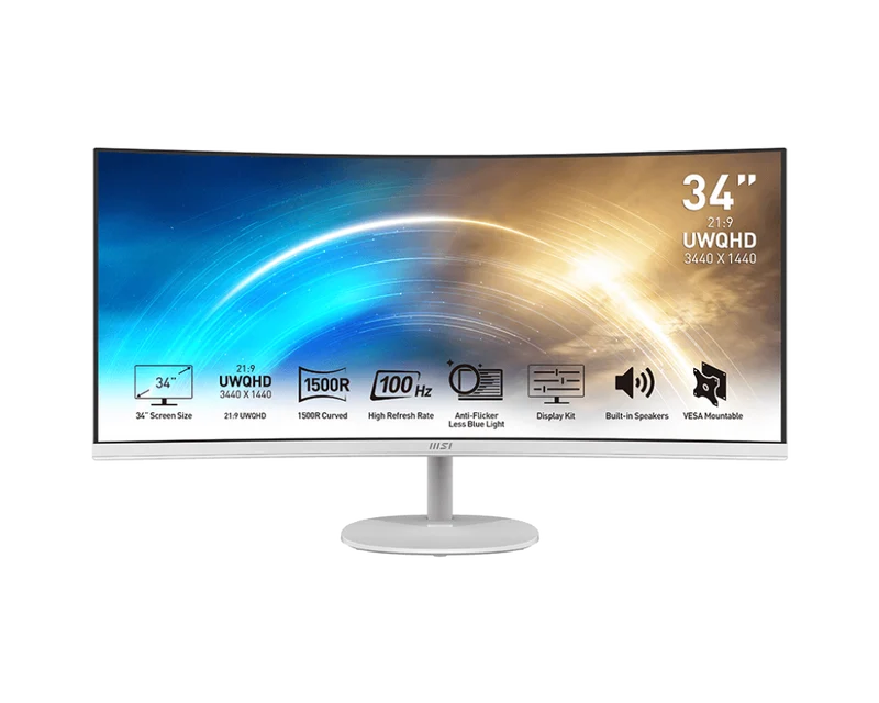 PRO MP341CQW | MSI Gaming Monitor ****Verpackung leicht beschädigt****