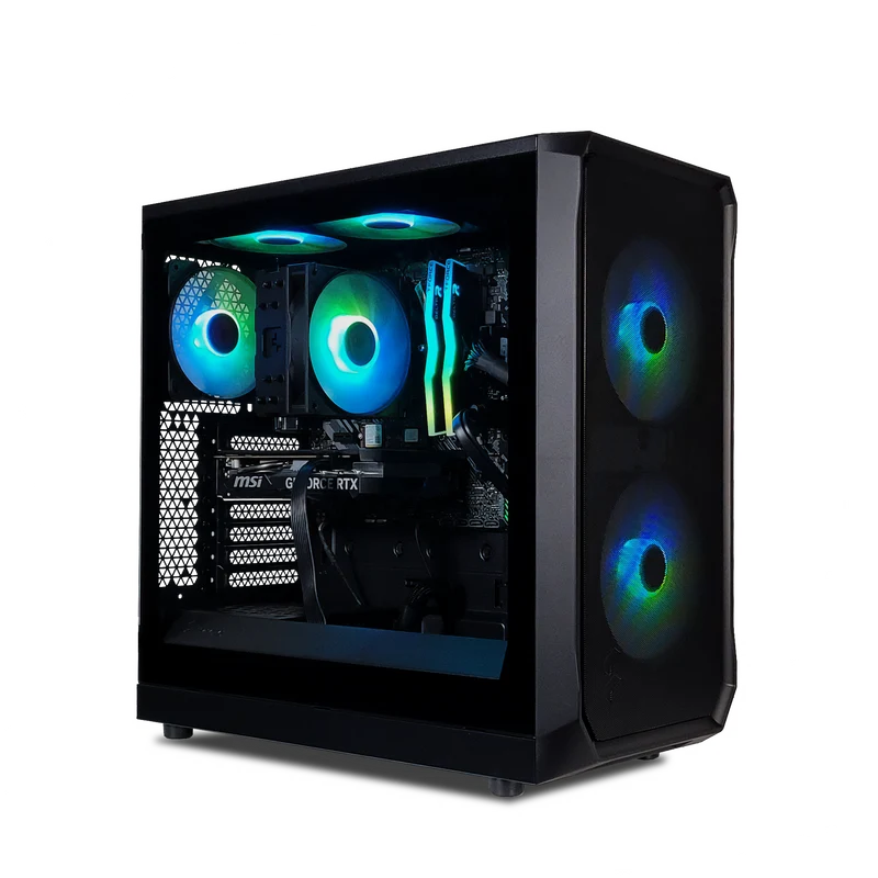 XOTIC PC Focus Premier Optimized Gaming PC, Intel Core i5 14600K, NVIDIA GeForce RTX 5060, 16GB RAM, 1TB SSD