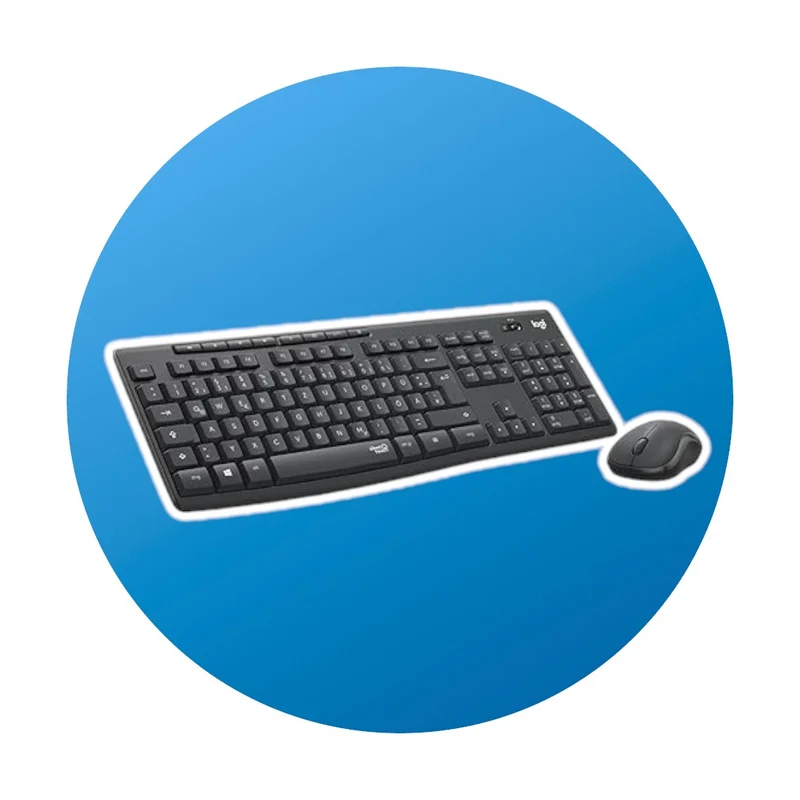 Logitech MK270 Desktop Combo kabellos schwarz