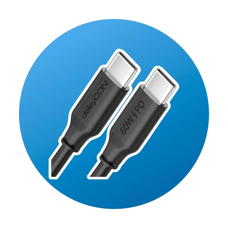0,5m deleyCON MK8450 USB-C Kabel