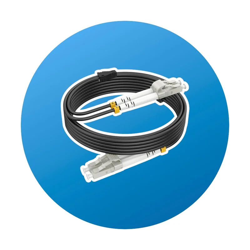 25m RamboCables LC zu LC OM4 Armoured