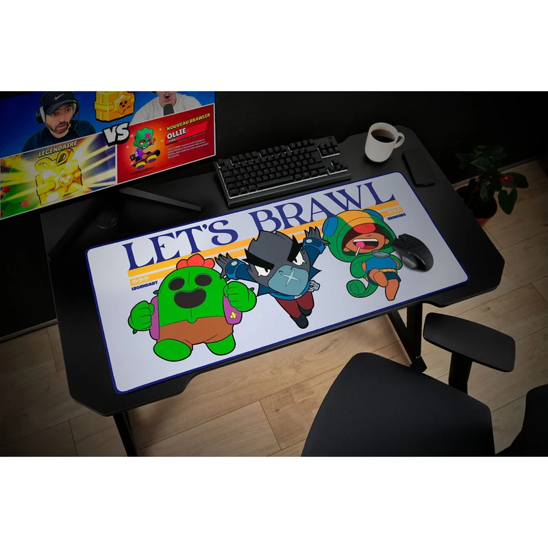 Brawl Stars XXL Schreibtischunterlage Let's Brawl