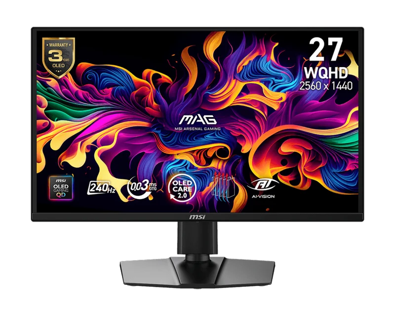 MSI CB MAG 272QP QD-OLED X24 | MSI Gaming Monitor