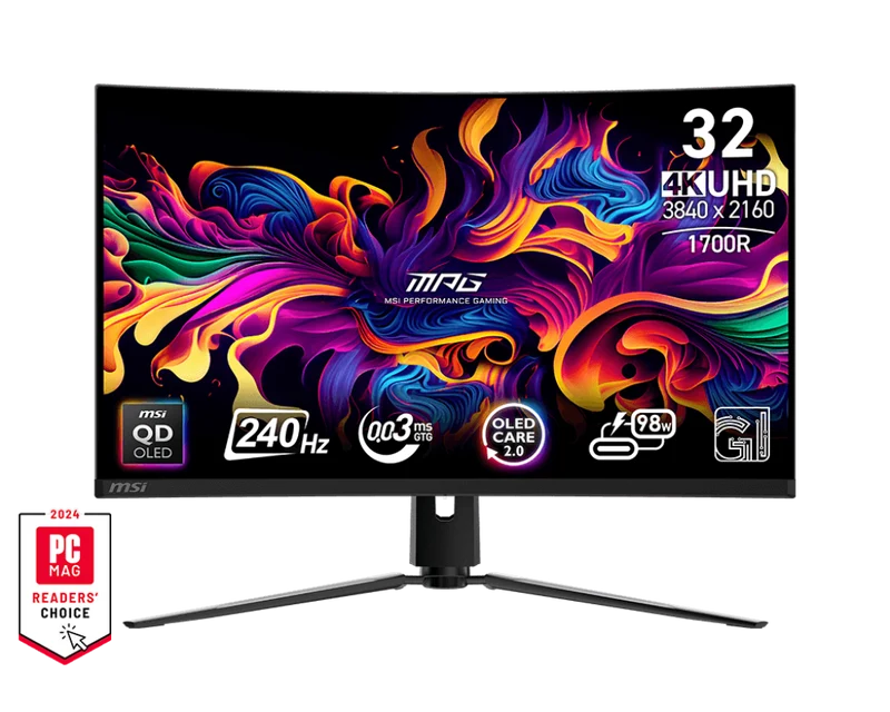 MPG 321CURX QD-OLED | MSI Gaming Monitor