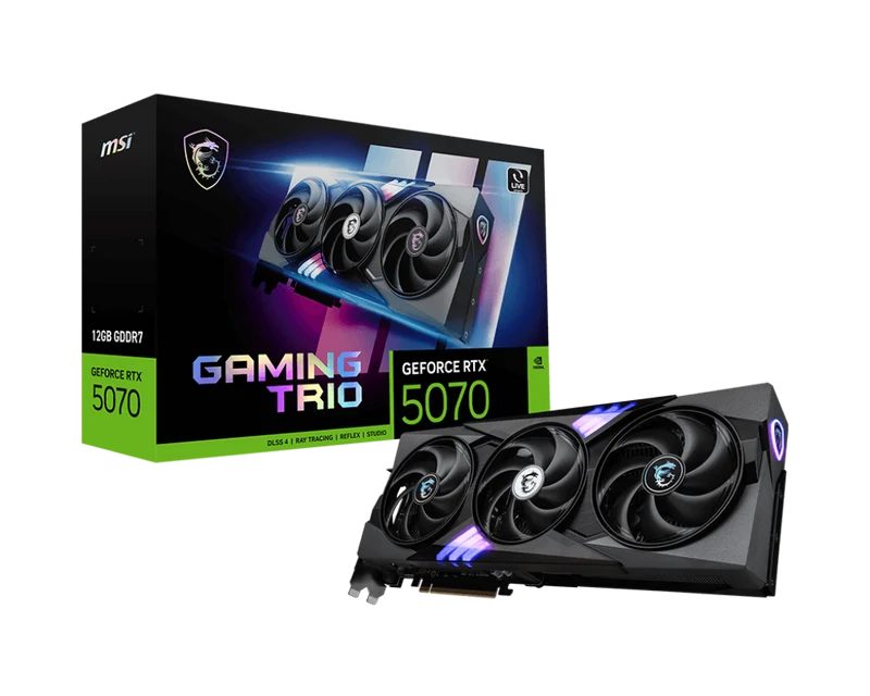 MSI Grafikkarte GeForce RTX 5070 12G GAMING TRIO