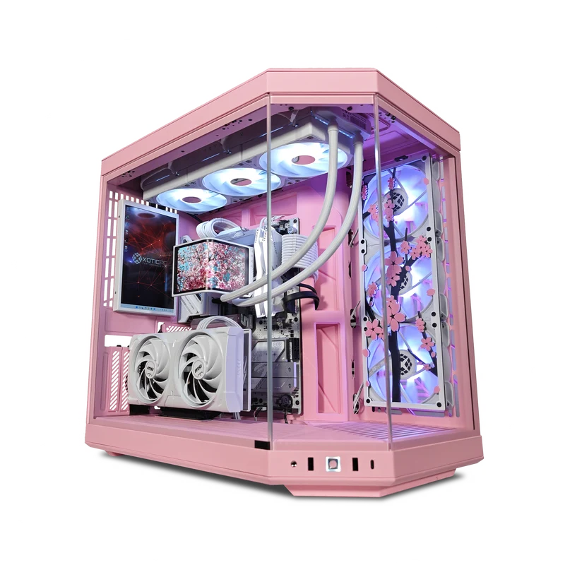 XOTIC PC Sakura Y70 Extreme Gaming PC, Intel Core Ultra 7 265K, NVIDIA GeForce RTX 5070, 32GB DDR5, 2TB SSD, Desktop