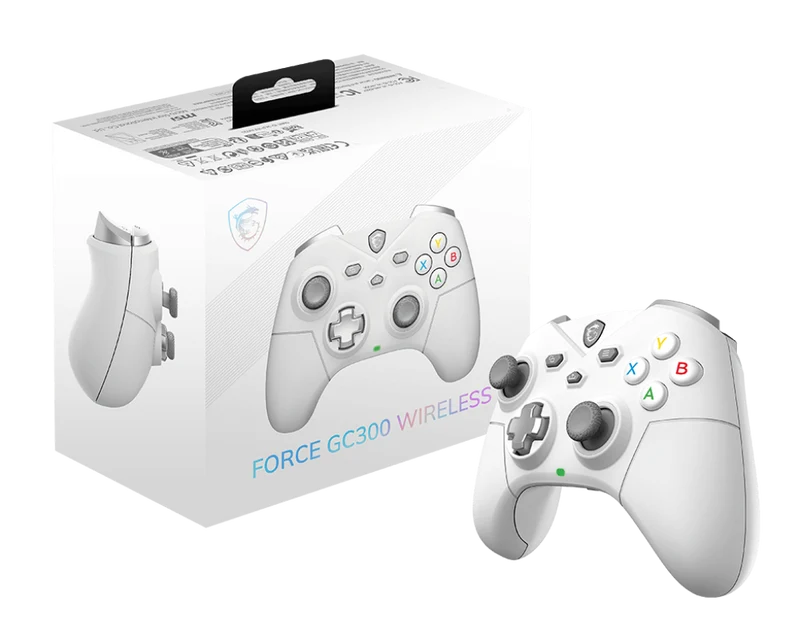MSI Game Controller FORCE GC300 WIRELESS WHITE