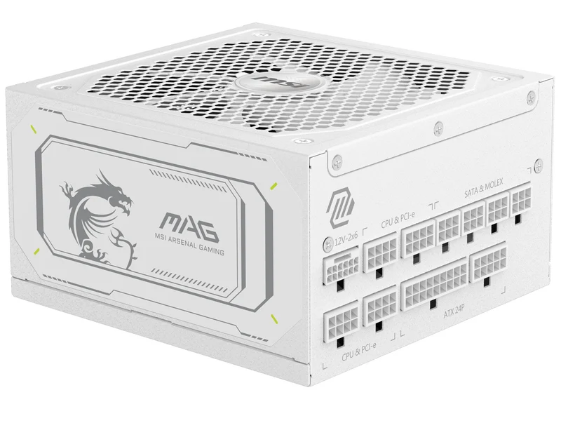 MSI Desktop PC Netzteil MAG A1000GL PCIE5 WHITE