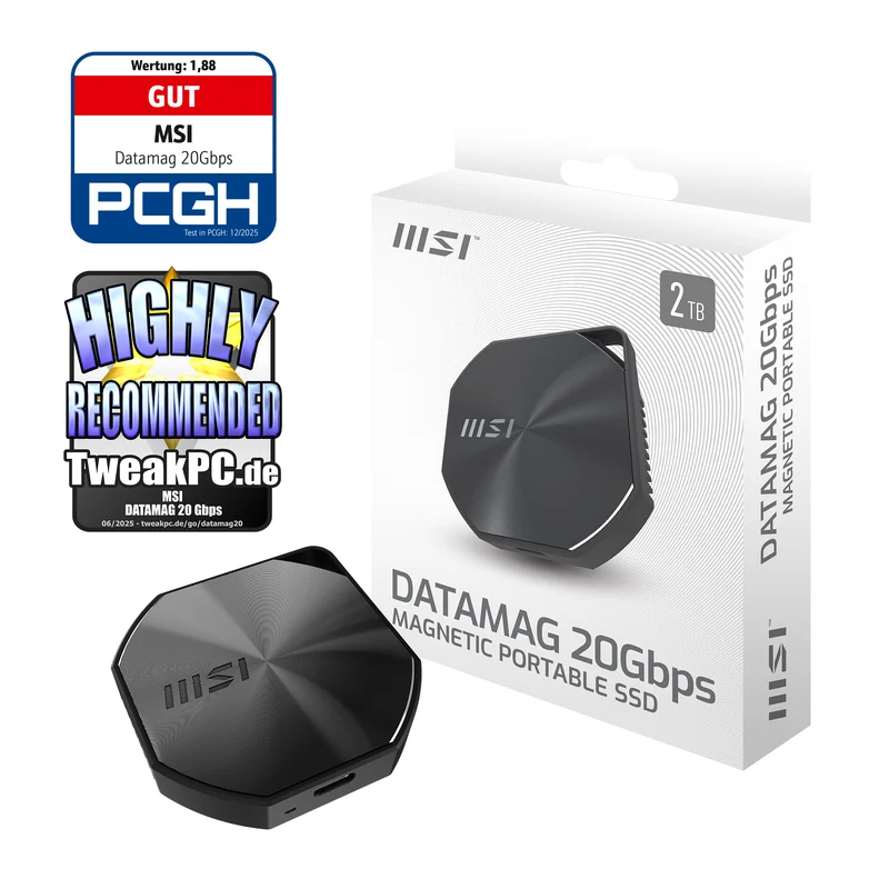 MSI DATAMAG 20Gbps 2TB