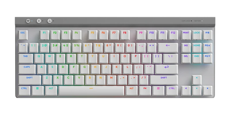 Logitech G515 LIGHTSPEED TKL Tactile (White)