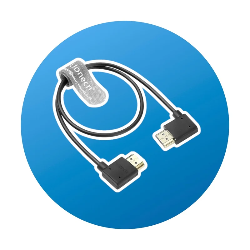 0,5m Uonecn HDMI Winkel-Kabel beidseitig