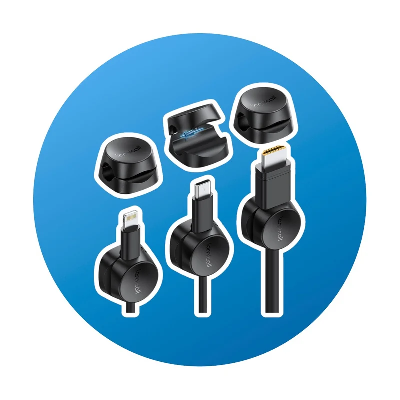 Lamicall Cable Clips Schwarz