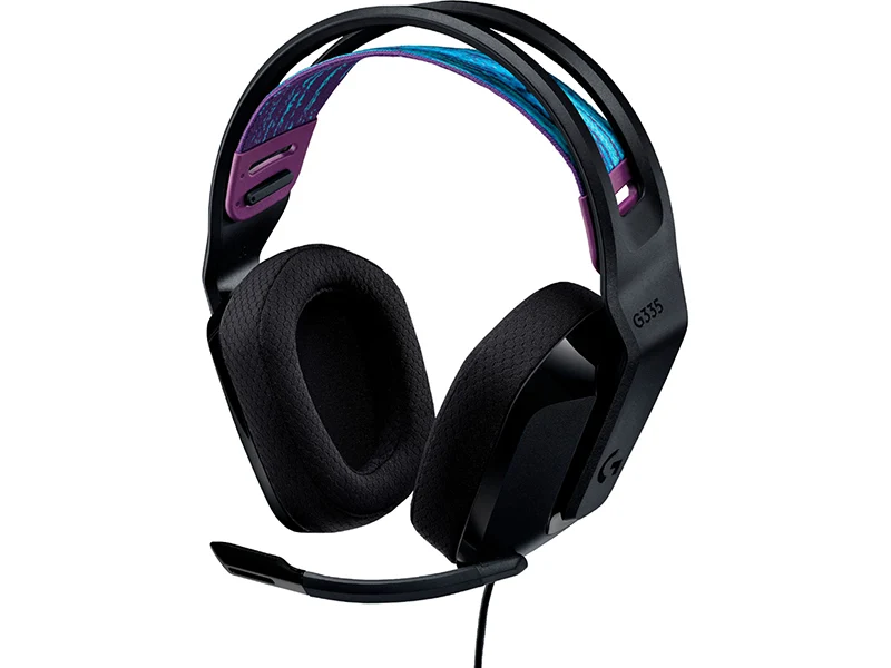 Logitech G335 Wired Gaming Headset - Black