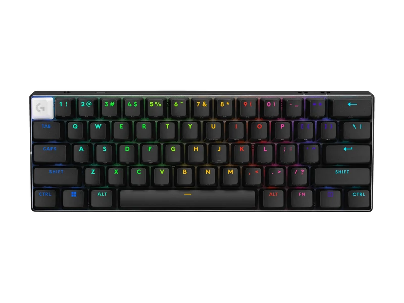 Logitech Pro X 60 LIGHTSPEED - Linear - Black