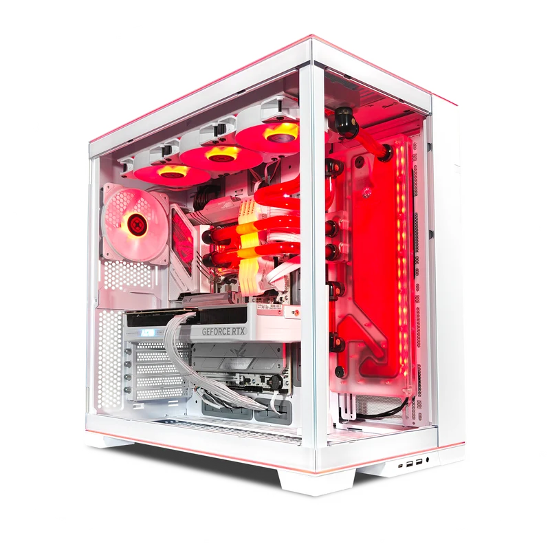 XOTIC PC EVO O11D Ghost Gaming PC, NVIDIA GeForce RTX 5080, Core Ultra 9 285K, 64GB DDR5, 4TB SSD