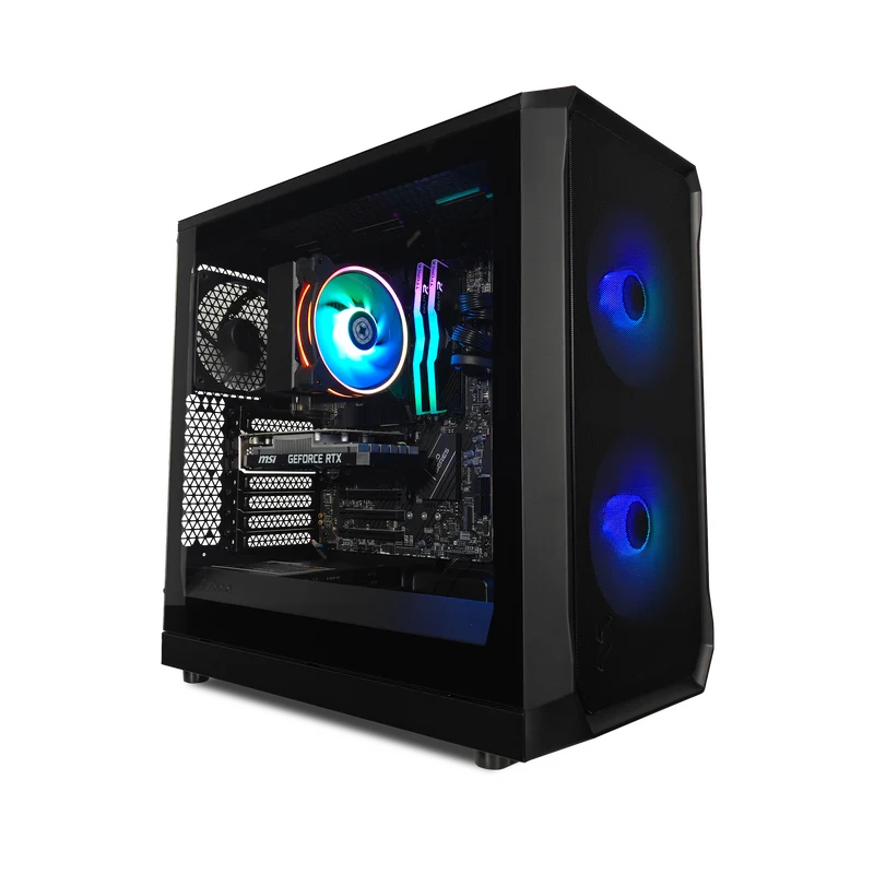 XOTIC PC Focus Essential Gaming PC, NVIDIA GeForce RTX 3050, Core i3-12100F, 16GB DDR4, 1TB SSD