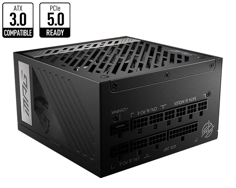 MSI CB Desktop PC Netzteil 850Watt MPG A850G PCIE5 80Plus Gold ATX