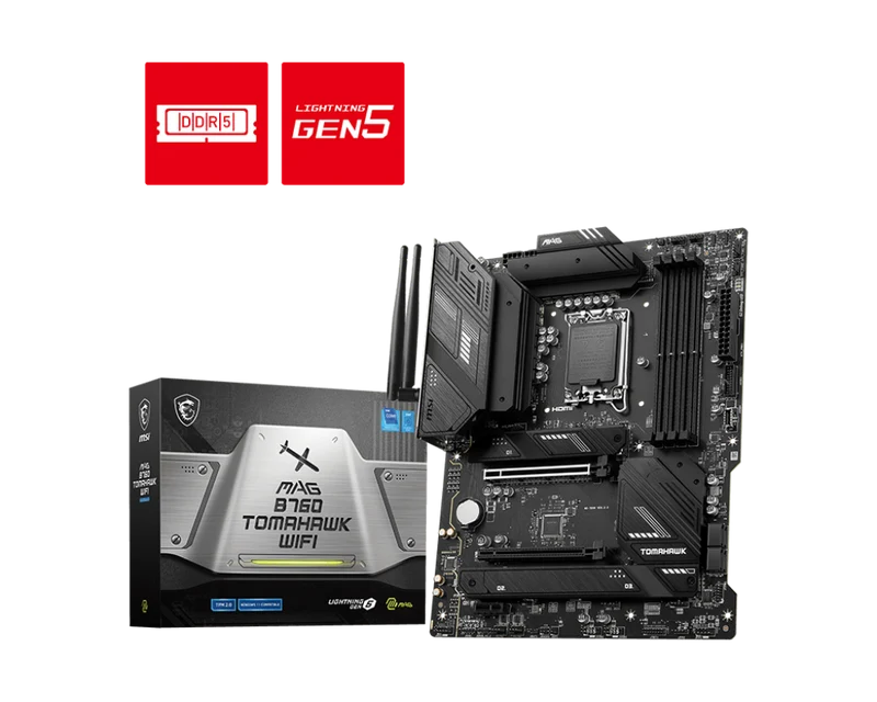 MSI Motherboard MAG B760 TOMAHAWK WIFI