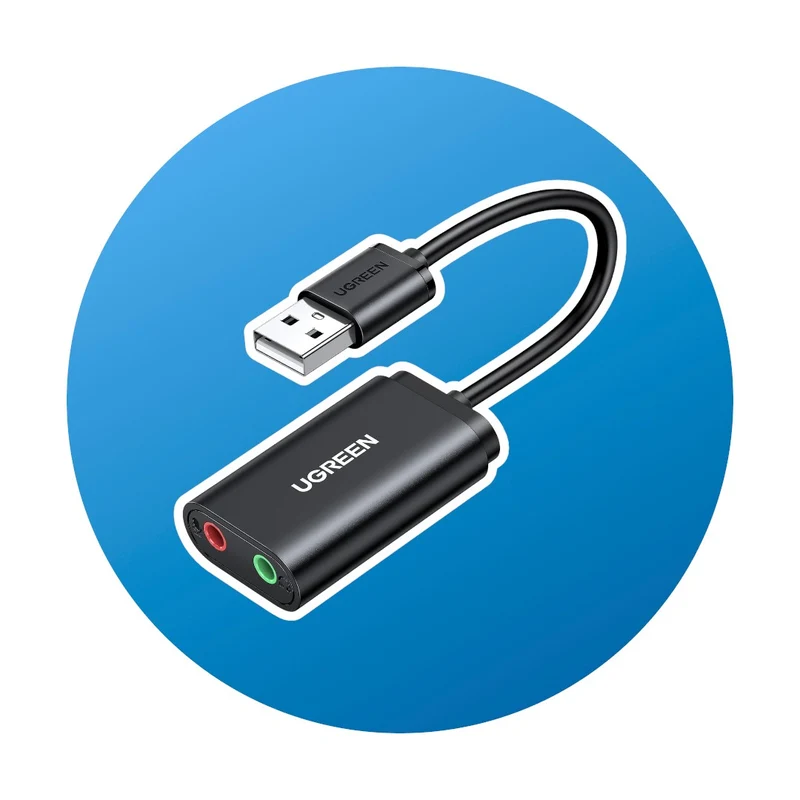 Ugreen USB - Audio Adapter schwarz