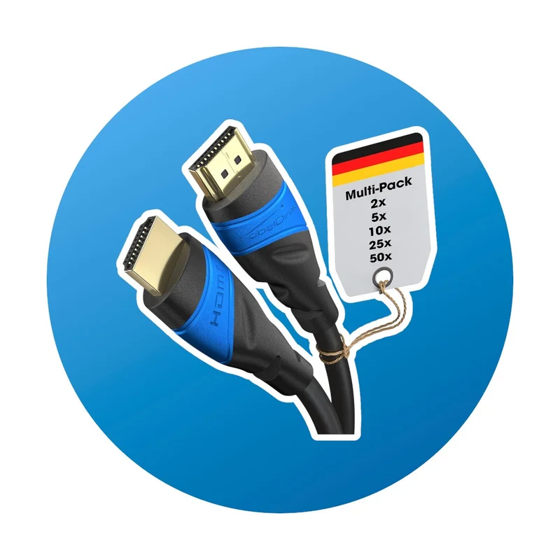 3m Kabeldirekt HDMI Kabel 2Pack