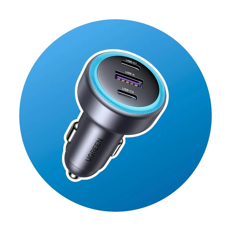 Ugreen 3-Ports Zigarettenanzünder Adapter