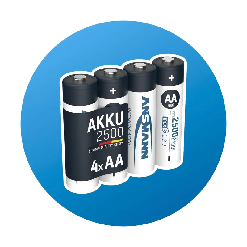 ANSMANN AA Mignon 2500mAh 1,2V