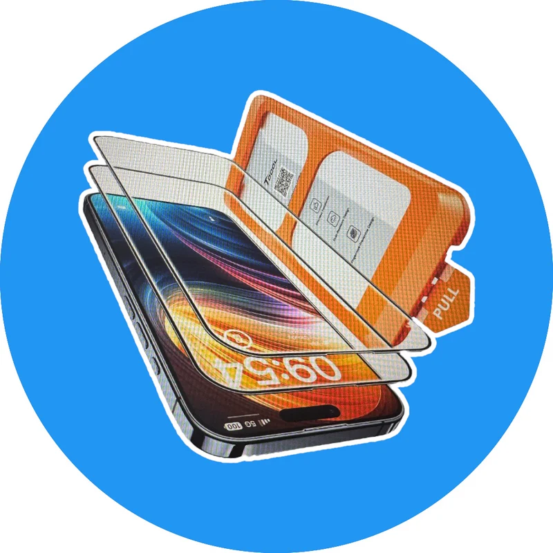 TOCOL iPhone 15 Pro Panzerglas