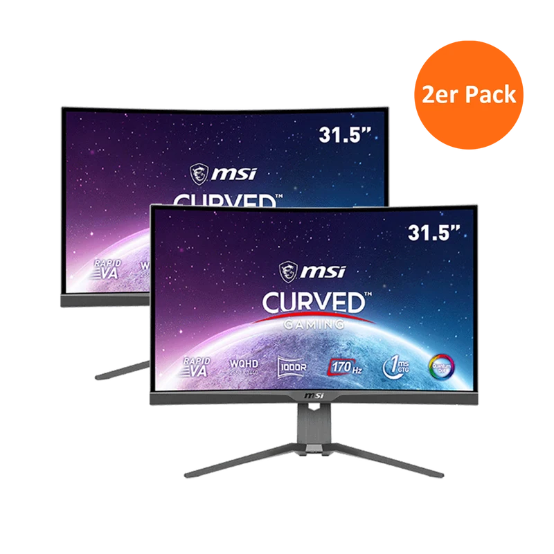2er Pack - MAG 325CQRF QD | MSI Gaming Monitor
