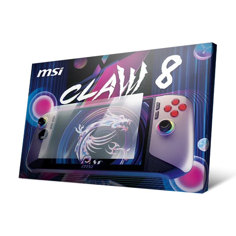 8" MSI Claw Tempered Glass Screen Protector