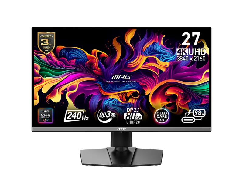 MPG 272URX QD-OLED | MSI Gaming Monitor