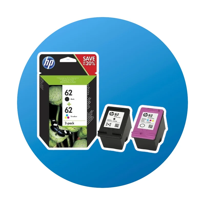 HP Tinte 62 2-pack Tinte
